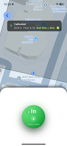 LocateLog mobile app showing verified attendance status